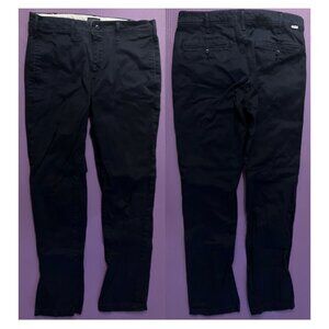 Rarely Used Levi's Black Cotton Chino Pants 32x32